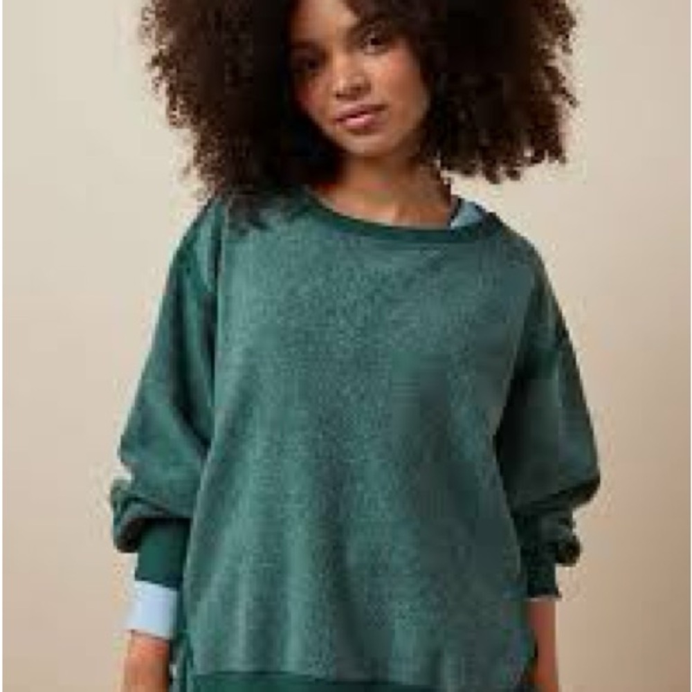 AE Oversized Big Hug Reverse Fleece Sweatshirt & Sweatpants XS